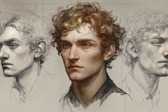 draw character illustration design for you