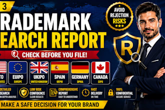 do trademark search and trademark availability report
