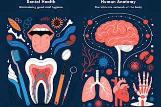 do medical and dental illustrations