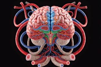 create medical illustration and diagram
