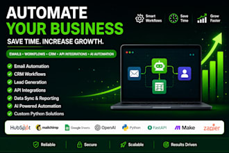 automate emails, workflows, and business processes using python