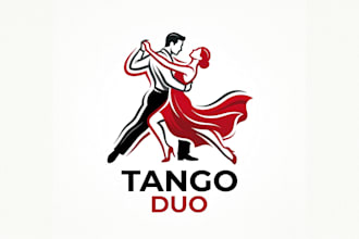 design a modern and dynamic tango logo for your brand