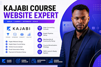design your kajabi online course website, kajabi sales funnel