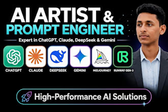 provide expert prompts for chatgpt, claude, gemini and midjourney