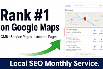 local SEO, gmb ranking and google business optimization