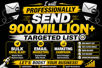 do bulk email blast, email marketing and email marketing campaign