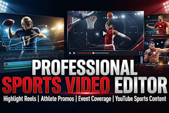 edit professional sports highlights, mixtapes, and promo videos