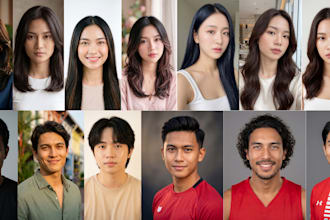 create a consistent ai character or brand avatar with full identity system