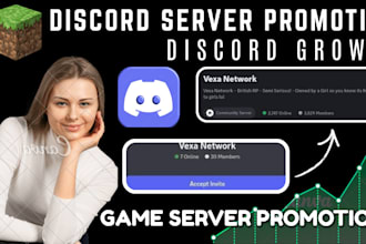discord server promotion, discord growth, discord advertising, minecraft promo