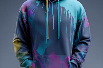 custom hoodie design or clothing design