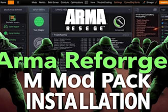 install arma reforger mod packs for your dedicated server