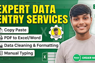 clean, format, merge excel data and convert pdf into excel