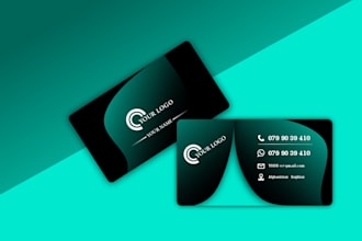 create luxury business card design