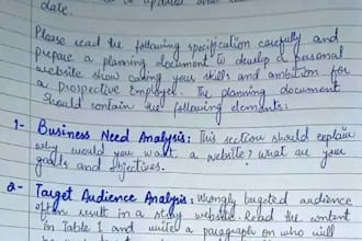 do professional handwriting and assignment writing jobs