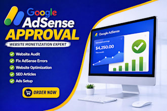 get google adsense ezoic approval website monetization and ads placement