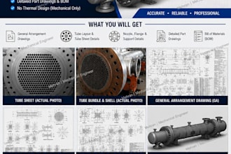 design shell and tube heat exchanger mechanical drawings