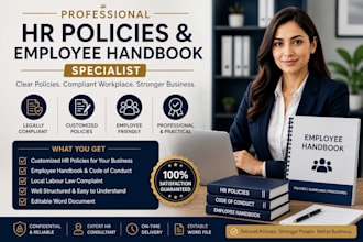 create professional HR policies and employee handbook
