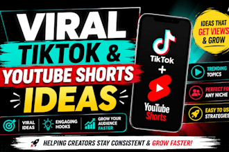 create viral tiktok and youtube shorts content ideas