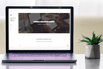 design a sleek, google sites website for your business