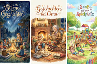 erstellung von handgezeichneten aquarellillustrationen fur kinderbucher