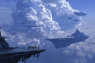 design sci fi art, concept art, sci fi art illustration