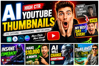 create youtube thumbnails using ai