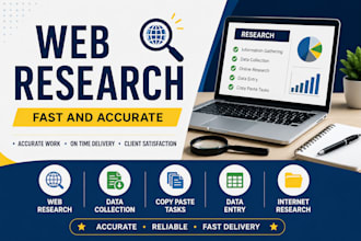 do web research and data collection