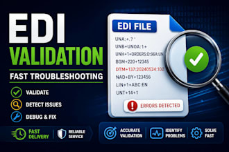 validate and debug your edi files