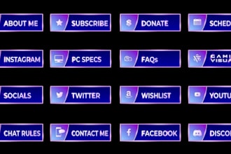 create custom twitch panels overlays and stream graphics