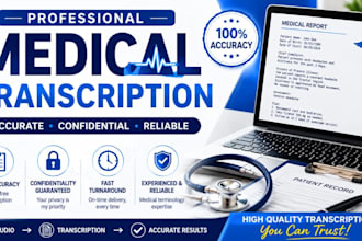 give detailed medical transcript