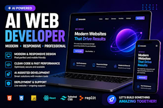 build modern websites using ai tools