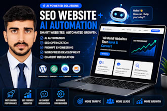 ai automation SEO website and prompt engineering