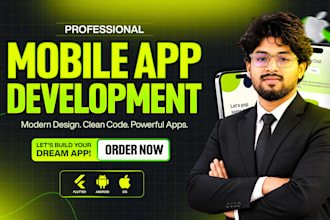 do mobile app development, ai app creation, flutter android, ios app developer