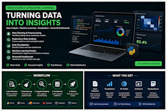 do machine learning and data science tasks in python