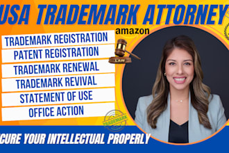 secure your brand with US trademark registration, trademark attorney, oa, revive