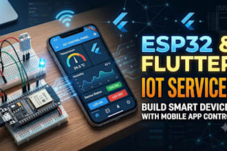 do arduino esp32 controller embedded systems programming and flutter app