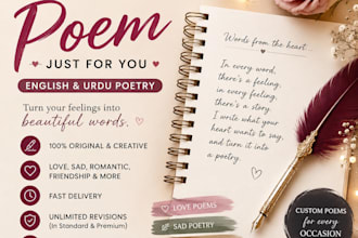 write a creative and professional script, or stories