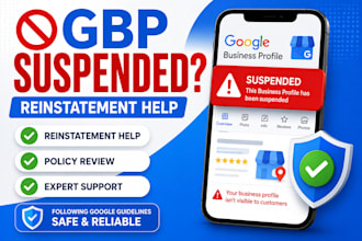 help reinstate your suspended google business profile