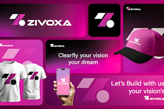 design modern brand identity and branding kit design