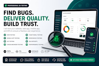 do web, android, ios and API manual QA testing