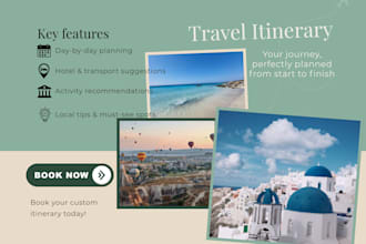 create personalized travel itineraries worldwide