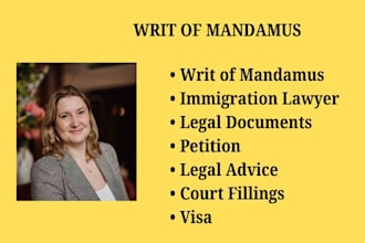 write immigration affidavit asylum support letter visa applicant uscis petition