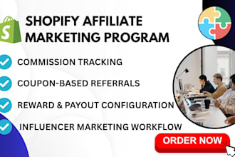 set up shopify affiliate marketing and referral program goaffpro referralcandy