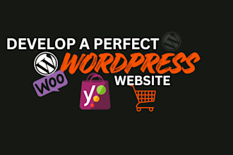 develop a perfect wordpress website