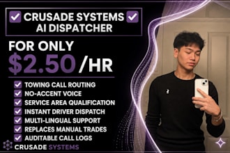 build a custom ai dispatcher for towing and roadside companies
