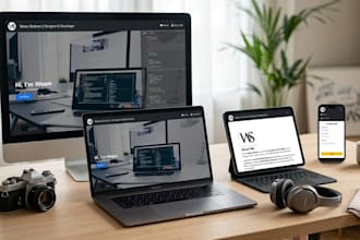 create a modern responsive web design
