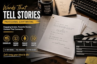 write professional scripts for engaging viewers