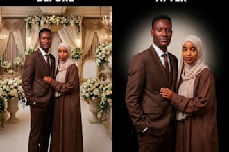 do professional photo editing and retouching
