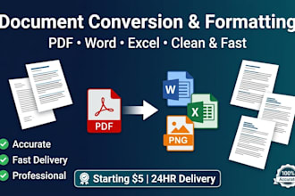 convert any document to any document accurately and fast