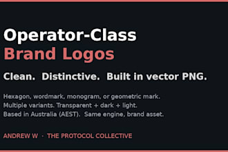 design a clean logo with vector files